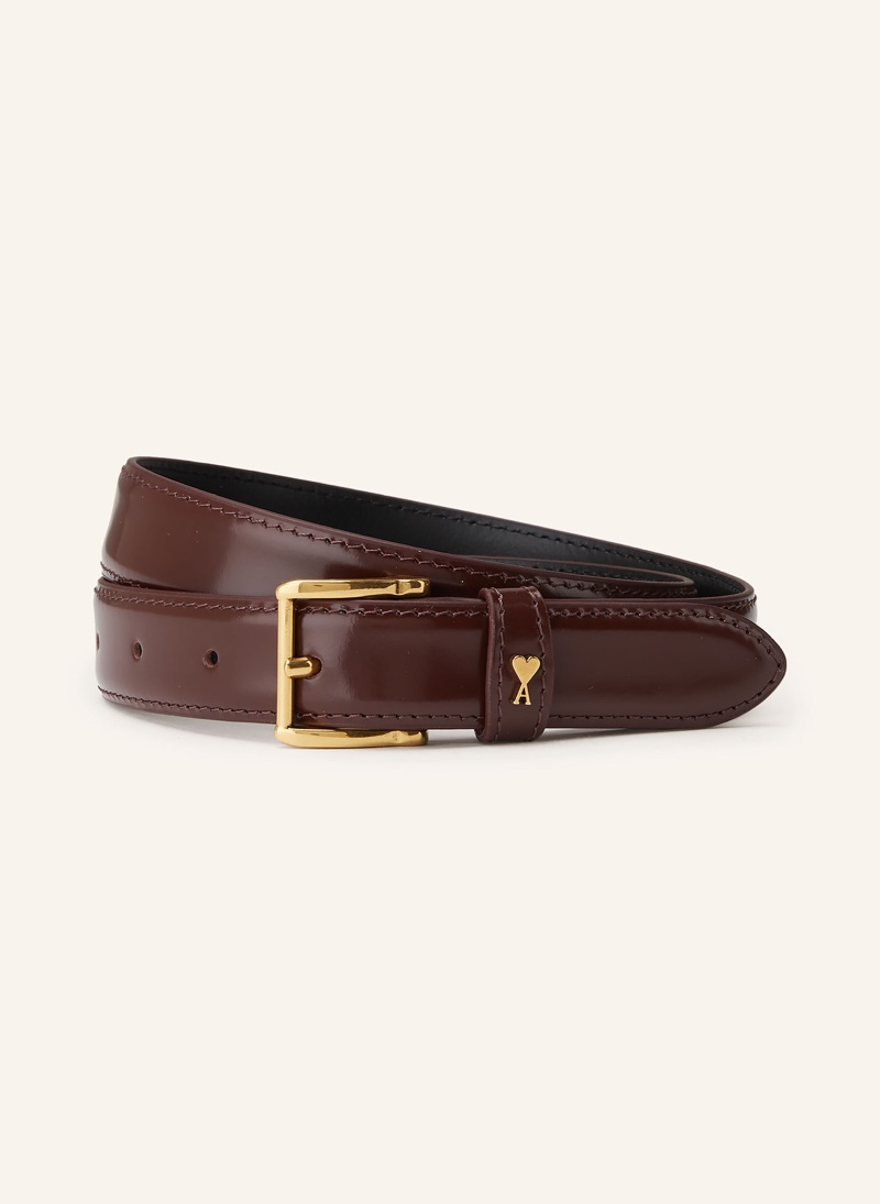 AMI PARIS Ledergürtel UNISEX