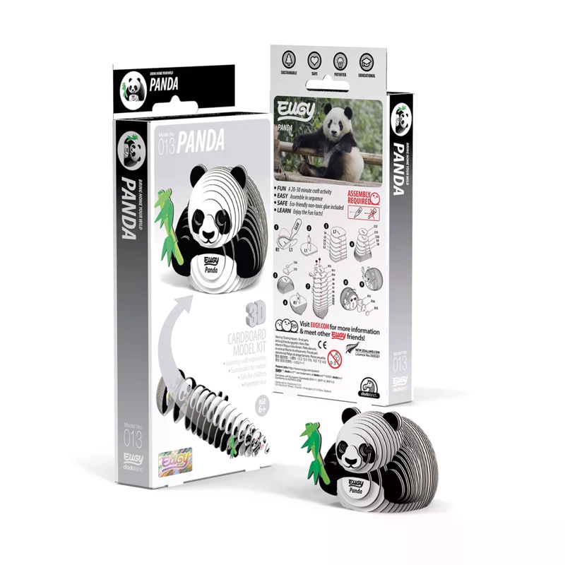 EUGY EG_013 3D Bastelset Panda