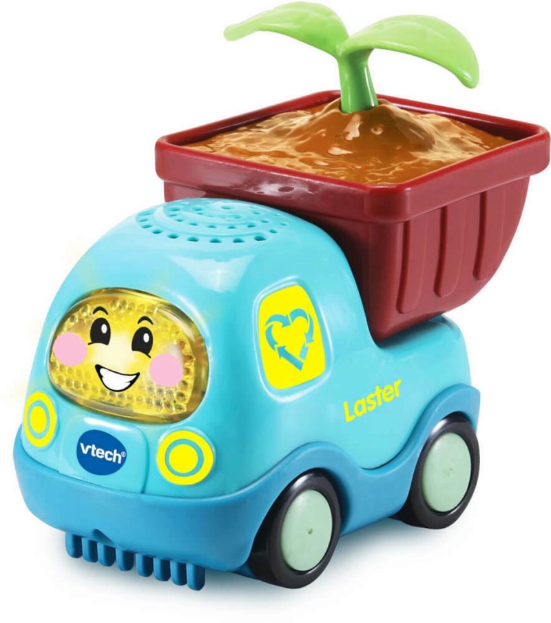 VTECH 80-543404 Tut Tut Baby Flitzer - Laster (aus bio-basiertem Kunststoff)