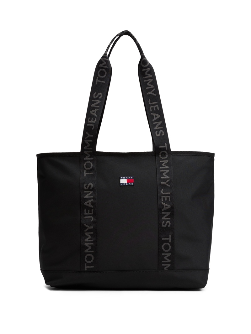 Tommy Jeans Tragetasche »TJW DAILY TOTE«, Damen Umhängetasche, Schultertasche mit logobedrucktem Trageriemen