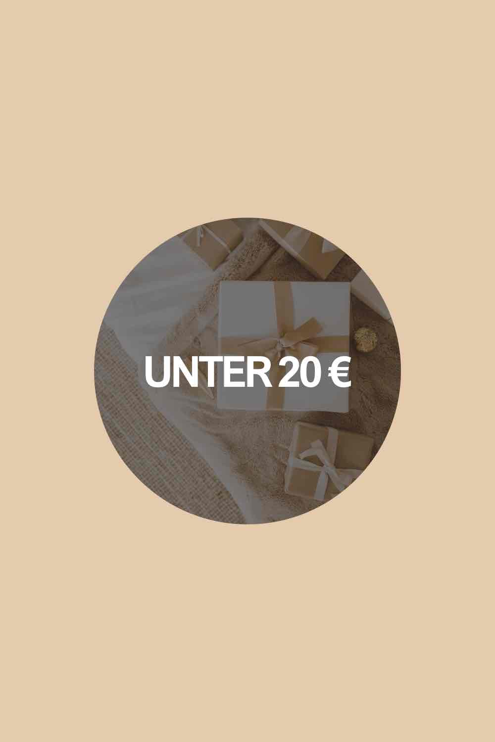 Geschenke unter 20 €